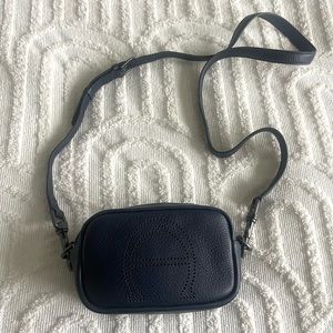 Etienne Aigner Navy Crossbody Purse